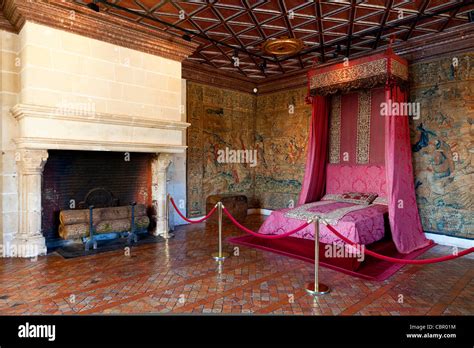 France Chateau Chenonceau Interior High Resolution Stock Photography ...