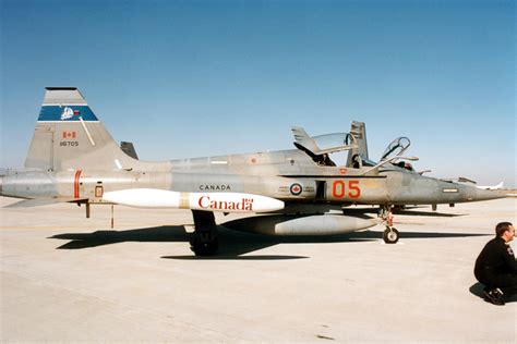 Canadair (Northrop) CF-5A Freedom Fighter, twin engine jet fighter, Canada