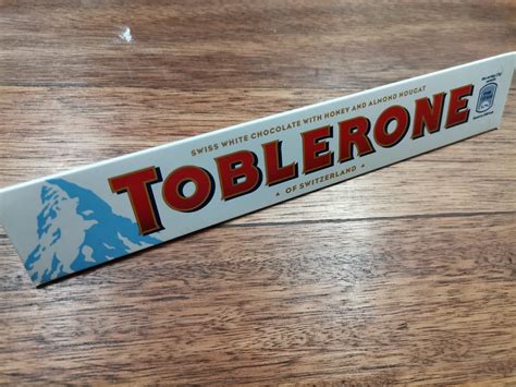 Toblerone white chocolate - Nutting But Goodness