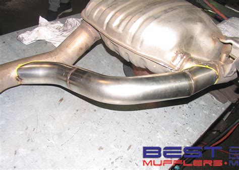 BMW 135i Exhaust System Modification