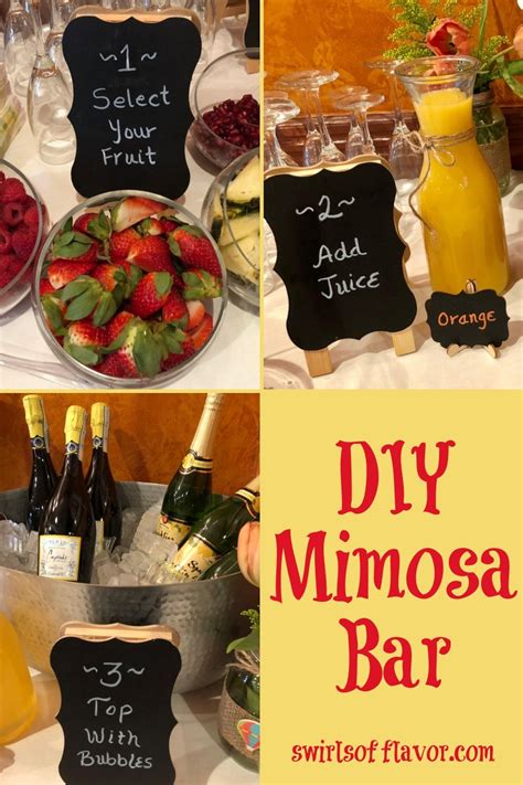 DIY Mimosa Bar | Recipe in 2021 | Diy mimosa bar, Mimosa bar, Fresh fruit