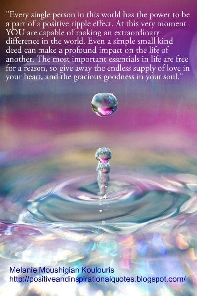 Ripple Effect Quotes. QuotesGram