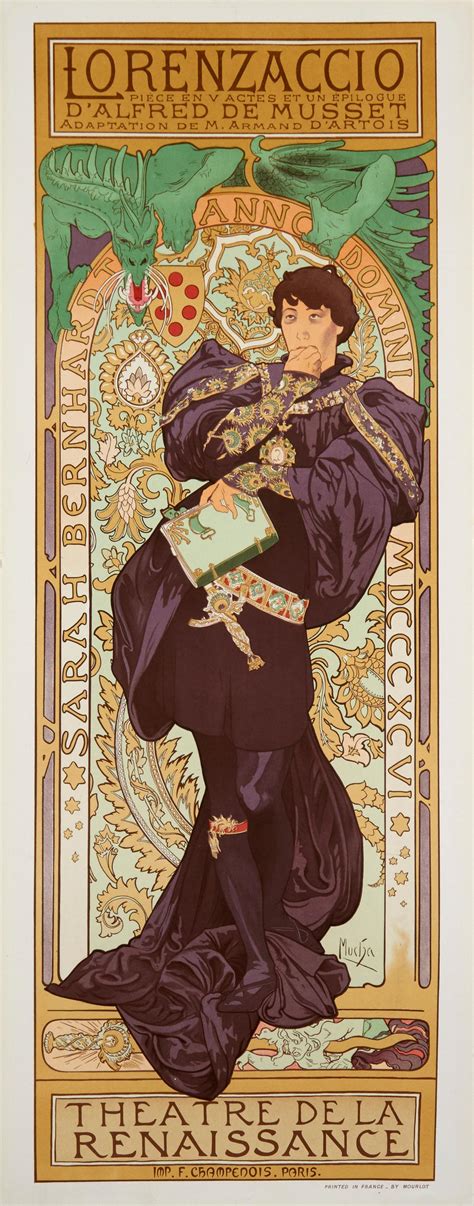 Alphonse Mucha Poster