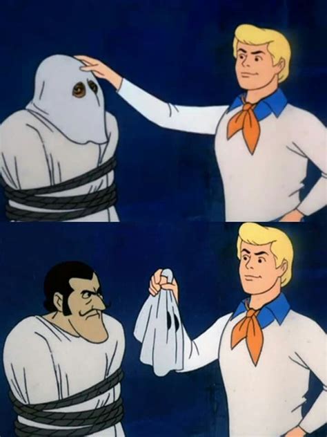 Scooby doo mask reveal Memes - Imgflip