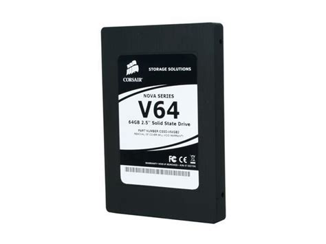 Corsair Nova Series 2.5" 64GB SATA II MLC Internal Solid State Drive ...