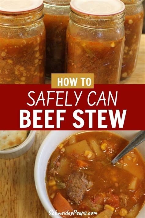 Canned beef stew – Artofit