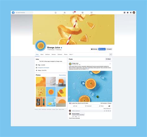 Free Facebook Page Mockup 2022 (PSD)