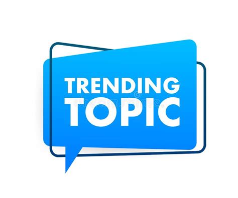 Trending Topic Icon Badge. Ready for Use in Web or Print Design. Banner ...