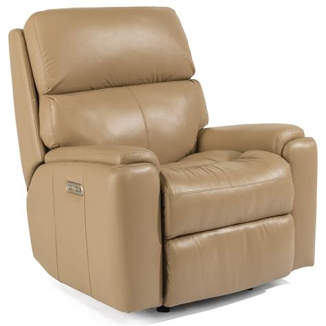 Flexsteel Rio 3904-51H 824-82 Casual Power Rocking Recliner with Power ...