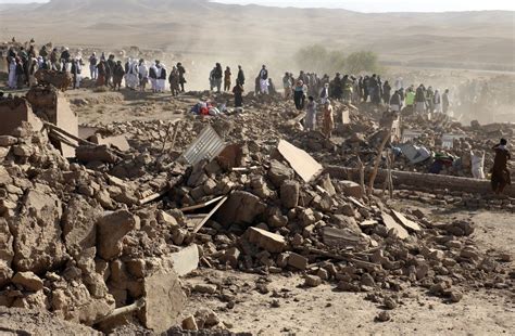 Earthquakes kill over 2,000 in Afghanistan