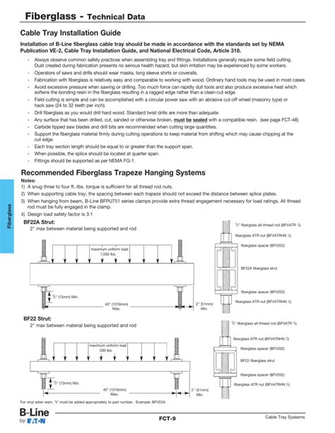 Cable Tray Installation Guide