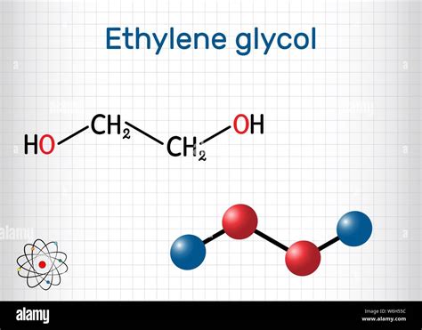 Antifreeze ethylene glycol Stock Vector Images - Alamy