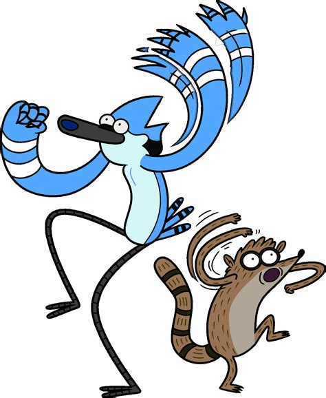 Mordecai And Rigby 01 “ - Regular Show Mordecai And Rigby Clipart ...