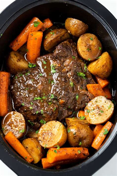 Slow Cooker Roast Beef Recipe With Gravy And | Deporecipe.co