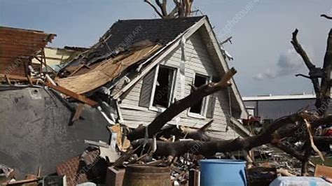 Damage from EF4 tornado - Stock Video Clip - K003/6890 - Science Photo ...