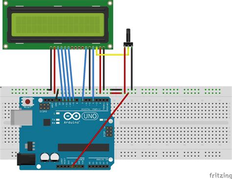 Arduino Lcd Wiring Diagram - Uploadish