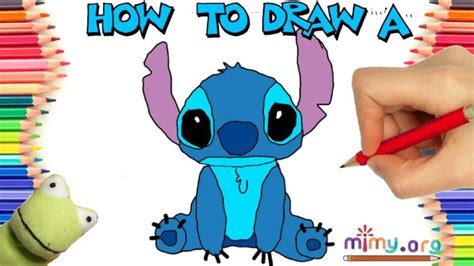 Drawing Up Some Magic: 🟢 How to draw Stitch ️ 🎨 Easy Step by Step ...