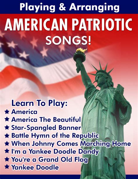 American Patriotic Songs - Learn To Play 8 Of Them Now!