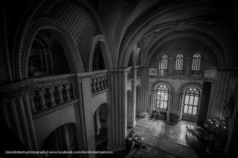 penrhyn castle-1978. Interior of the Main Hallway at Penrhyn Castle ...