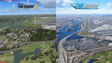 Airport Scenery FSX vs. FS2020 | Microsoft Flight Simulator 2020 - YouTube