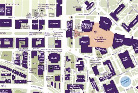 Washington University Campus Map