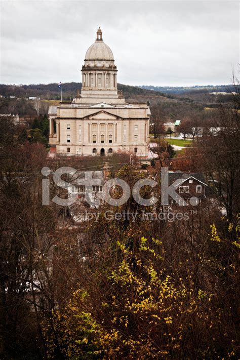 Frankfort, Kentucky - State Capitol Building Stock Photo | Royalty-Free ...