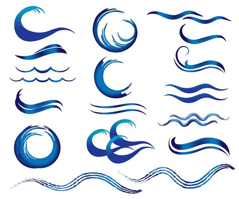 Water Wave Vector, Wave Svg, Wave Digitals, Wave Eps, Water Wave, Wave ...