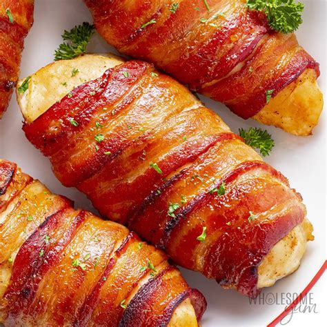 Bacon Wrapped Chicken Breast (Crispy and Juicy) - Story Telling Co