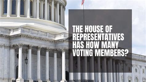 The House of Representatives Has How Many Voting Members ...