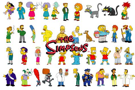 Simpsons Characters – Telegraph