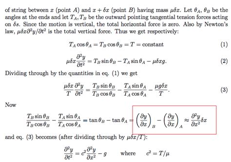 Wave Equation