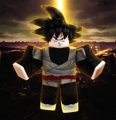 ArtStation - Goku Black [GFX ROBLOX], Verse X | Goku black, Goku, Roblox