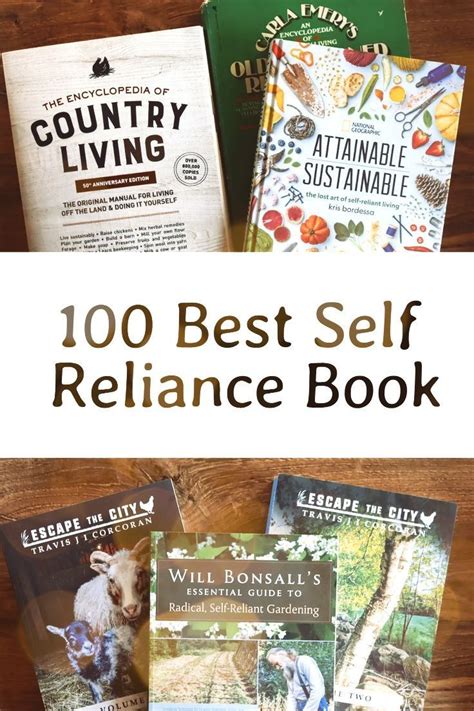 100 best books for self reliant living – Artofit