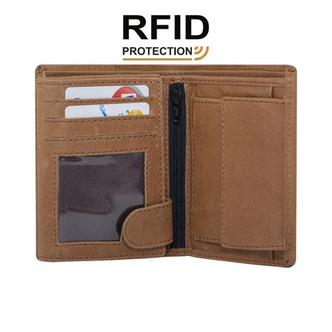 RFID blocking Men's Brown Real Leather Wallet - Pieltoro.Com | Ultimate ...