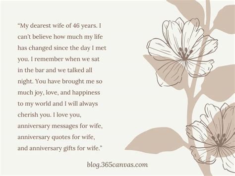 80+ Heartfelt 46th Year Anniversary Quotes and Wishes