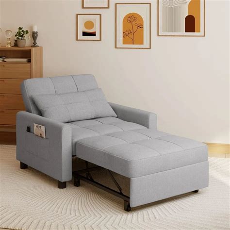 New Folding Sleeper Chair Bed, Convertible 3-in-1 Sofa Chair, Multi ...