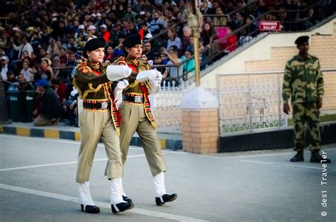 Watching Wagah Border Ceremony at India Pakistan Border