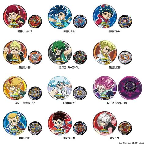 Beyblade Burst Characters List