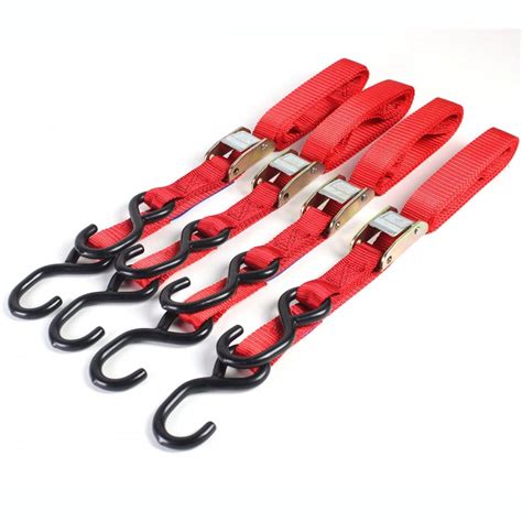 Bike It Autolock Tie Down Straps - 4 Pack - Red - Bike It from Dennis ...