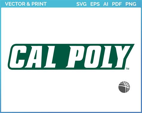 Cal Poly Mustangs - Wordmark Logo (1999) - College Sports Vector SVG ...