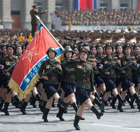 North korean, Military women, North korea