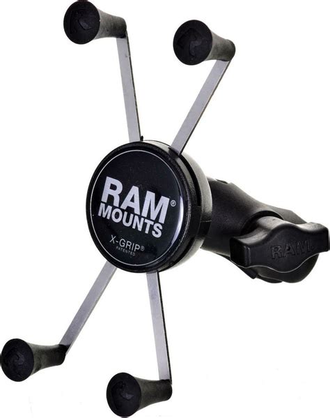 RAM Mount X-Grip Large Phone Mount with Motorcycle Fork Stem Base RAM-B ...