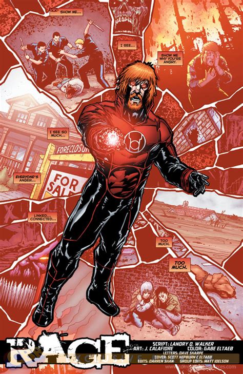 Comics Red Lanterns - The Brightest Day