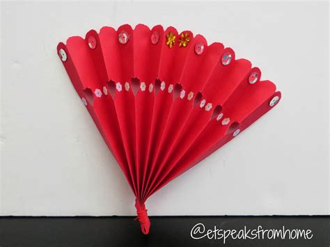 Chinese Paper Fan Craft Chinese New Year Craft Archives Et Speaks From ...