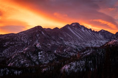 Sunrise @ Rocky Mountain National Park : Colorado