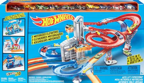 Best Buy: Hot Wheels Mega Metropolis Track Set FCF19 | Hot wheels, Hot ...