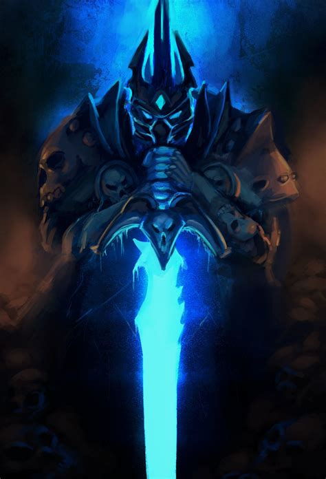 My LichKing fan art : r/wow