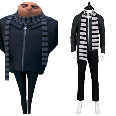 Despicable Me 3 Cosplay 2017 Movie Gru Cosplay Outfit full set with ...