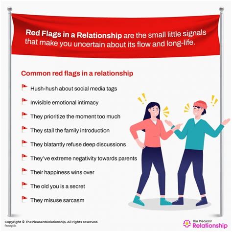 Red Flags in a Relationship - 80 Red Flags You Should Never Ignore