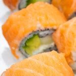 Philadelphia Roll Sushi Recipe (+VIDEO) | MasalaHerb.com